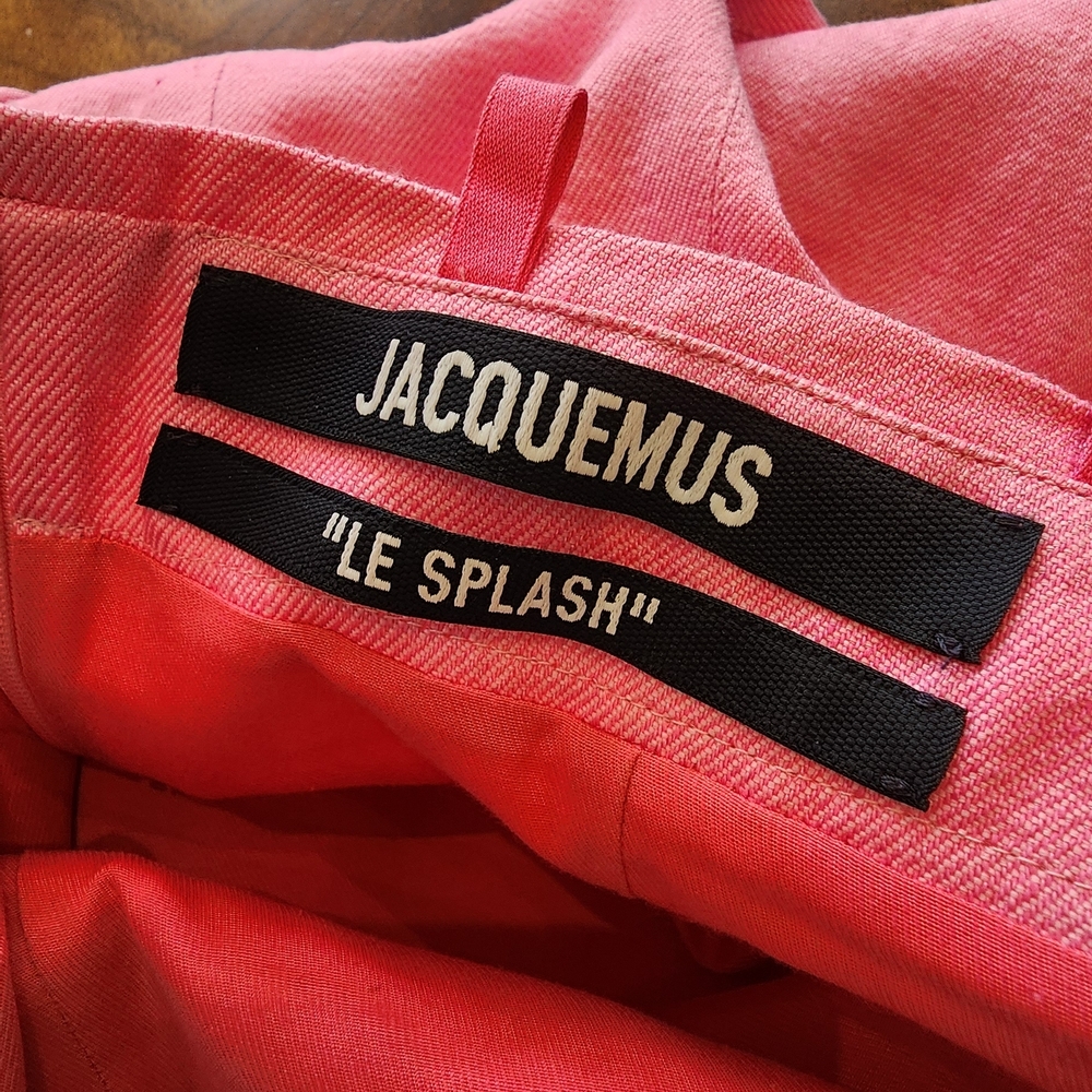Jacquemus Pink Halter Cutout Mini Dress - Picture 7 of 10